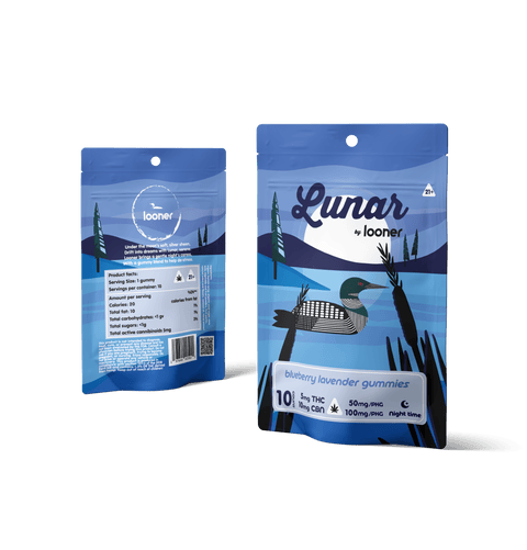 Lunar - Night Gummies 5mg THC 10 mg CBN